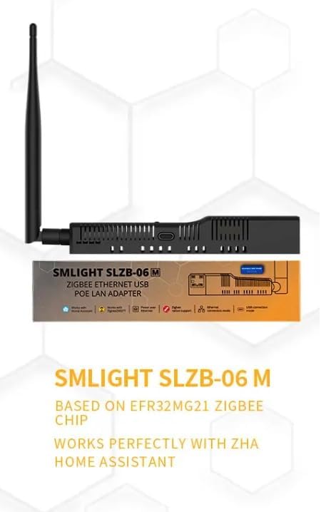 SLZB-06M – Adaptateur Zigbee 3.0 vers Ethernet, USB et WiFi avec PoE (Occasion)