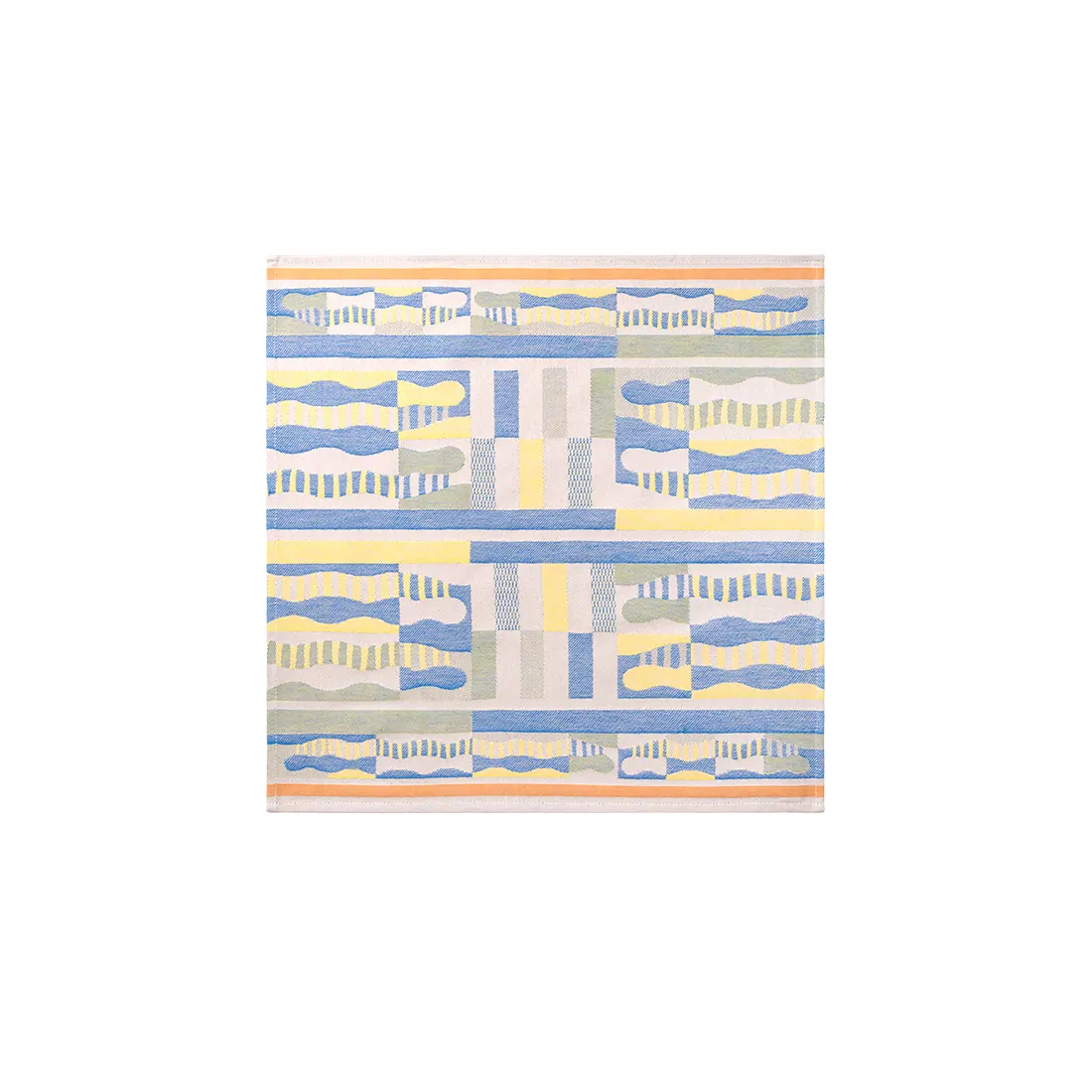 Tissage Moutet Serviette Dune Nuée sur fond blanc