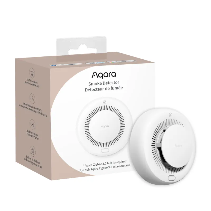 Aqara Détecteur de fumée Zigbee 3.0 Aqara Smoke Detector SD-S01D - vue 1