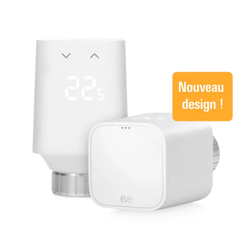 Eve Thermo – Vanne thermostatique Matter Over Thread compatible Home Assistant 5e gen