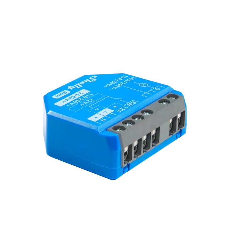 Shelly Module commutateur contact sec WiFi, Zigbee et Matter Shelly 1 Gen4 - vue 1