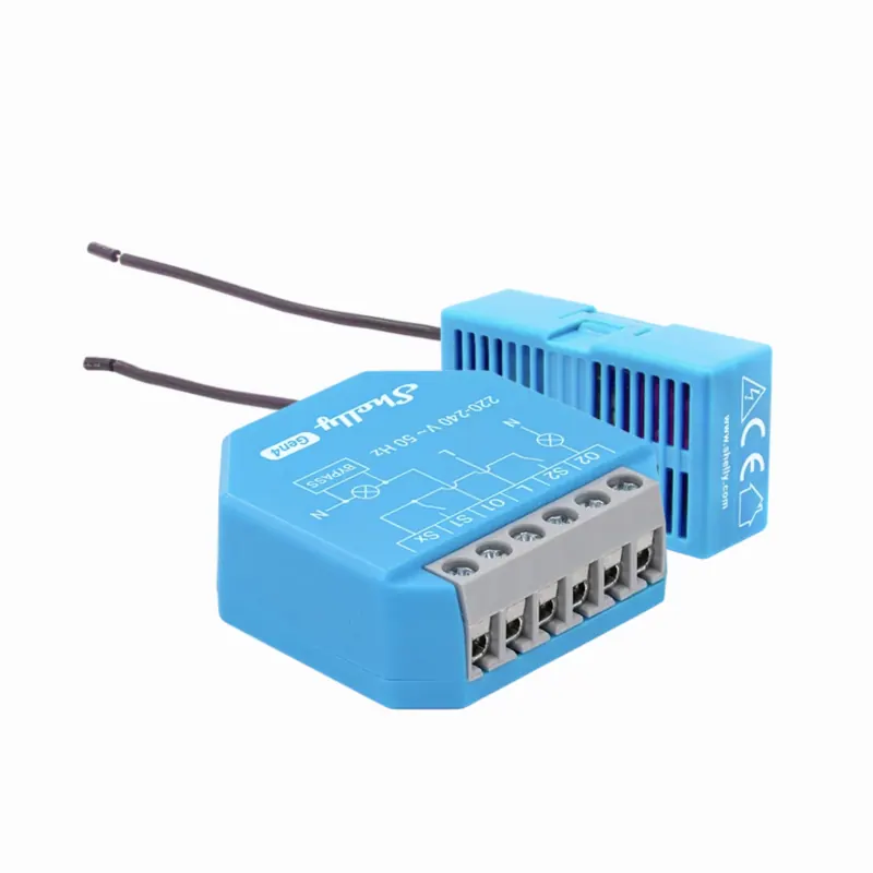 Shelly 2L Gen4 – Module commutateurs sans neutre Zigbee, BLE, Matter