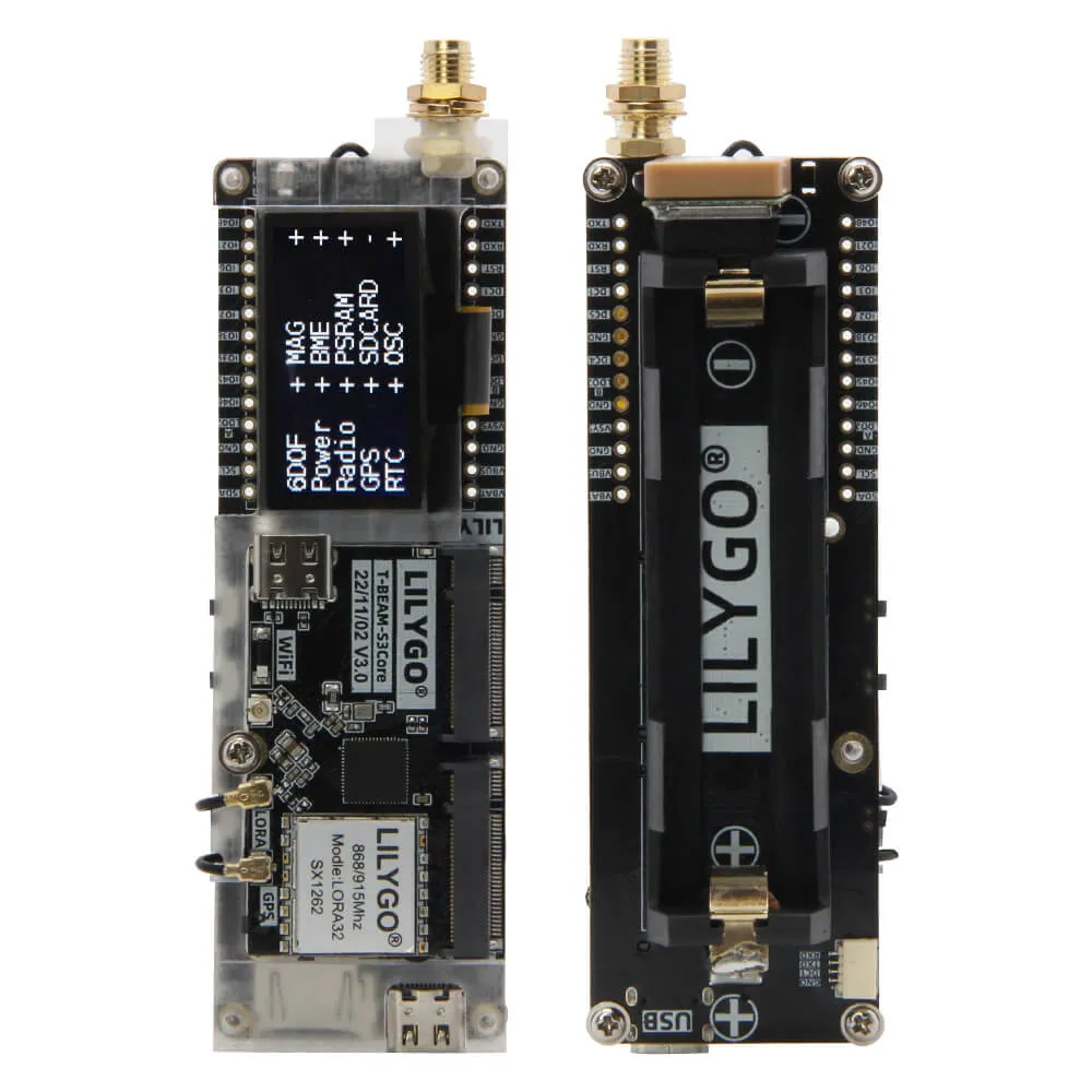 LILYGO T-Beam Supreme - nœud LoRa GPS